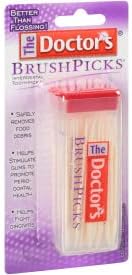 The Doctor's BrushPicks Межзубные клечки за зъби | 120 броя в опаковка | (6 броя в пакета)