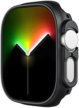 Калъф от 2 опаковки, Съвместими за Apple Watch Ultra 49 мм, Калъф-броня, Твърд калъф-броня за Apple Watch Ultra, Аксесоари,