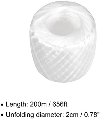 Нишка от полиестер и найлон Rebower [за опаковане в домакински комплект със собствените си ръце]-200 м / 656 метра /
