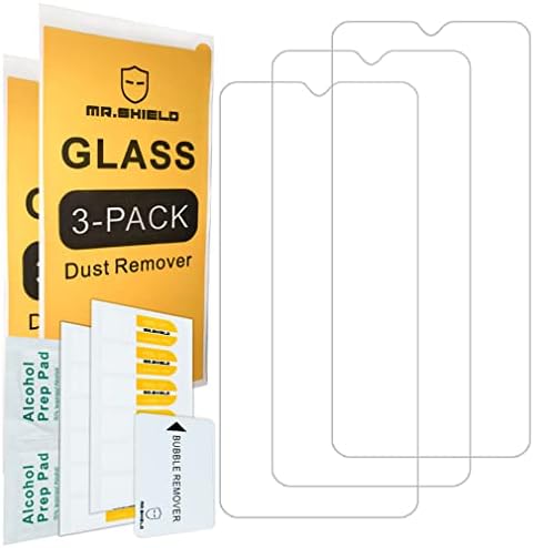 Mr.Щит [3 опаковки], Предназначени за TCL 30 XE 5G [Закалено стъкло] [Японското стъкло твърдост 9H] Защитно фолио за