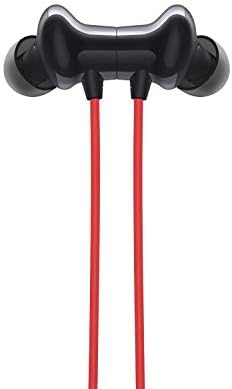 Ушите One + Bullets Wireless Z Bass Edition с микрофон, пасивни шумопотискане (Bluetooth 5.0, бързо превключване) (червен