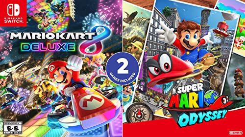 Супер Марио Одисея - Nintendo Switch [digital] код и Mario Kart 8 Deluxe - Nintendo Switch [цифров код]