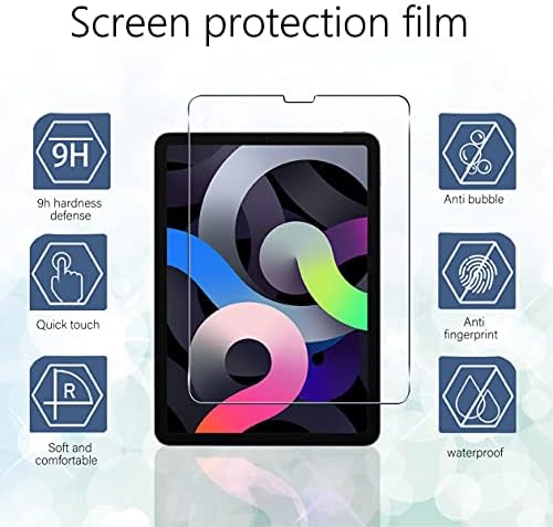 Qrivp за iPad Air 4 10,9 инча 2020 / iPad Air 5 / iPad Pro 11 инча [Съвместим с Apple Молив] Защитно фолио за екрана