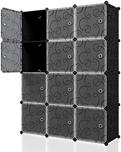 KOUSI Преносим Куб За съхранение - 14 x 14 Куб, Жично Куб, Органайзер Органайзер за съхранение на Дрехи, Рафтове за съхранение,