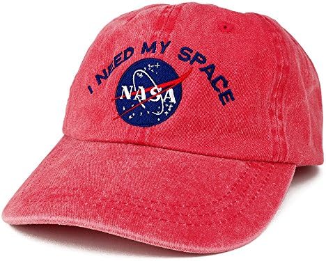 НАСА трябва ми пространство, бродирани измити памук Cap