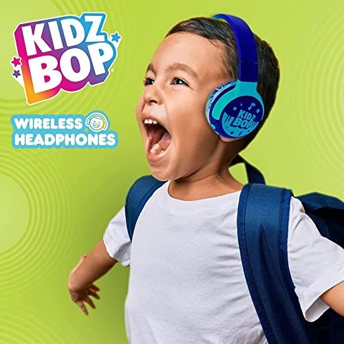 Kidz Bop Bluetooth Слушалки за деца | Микрофон и говорители с висока разделителна способност | Ограничение на силата