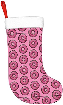 Коледни Чорапи с Красиви Варени Пончиками, Украшения за Елхи, Коледни Чорапи за Коледа на Празнични партита, Подаръци