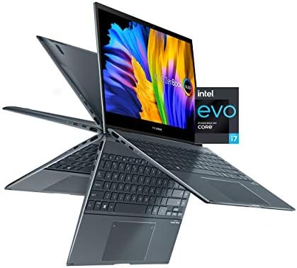 Ултра тънък лаптоп-трансформатор ASUS ZenBook Flip 13, сензорен OLED-дисплей 13,3 FHD, процесор Intel Core i7-1165G7,