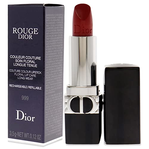 Червило Christian Dior Rouge Dior Couture Lipstick - 999 Сатен с червило (множество) Жените 0,12 грама