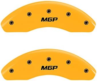 Капачки на челюстите MGP 15203SMGPYL Жълта капачка на челюстите (комплект от 4 броя, отпред и отзад гравирано: MGP, жълто