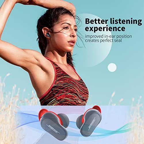 [5 двойки] Ушни втулки Седалките за слушалки Bose QuietComfort II, WOFRO Мини силиконови спортни ушни втулки Аксесоари