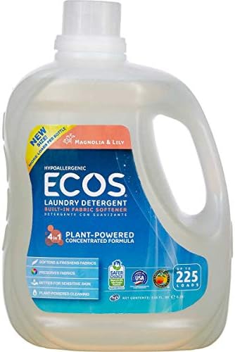 Екологично Чисти продукти Ecos Течен прах за пране, за миене, Магнолия, Лилия, 210 Грама