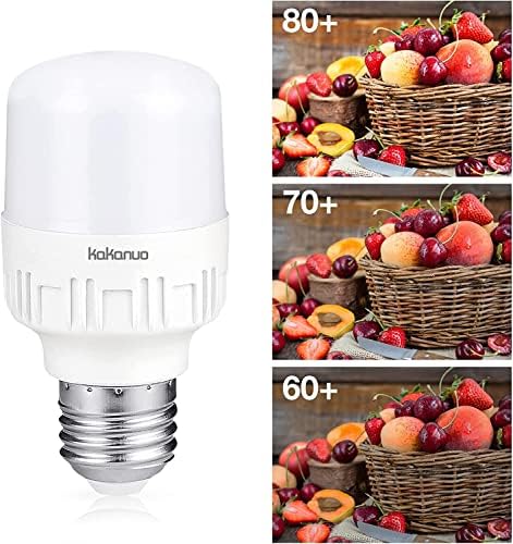 Led лампа Kakanuo Q50 капацитет 6 W с регулируема яркост на Топло Бяла светлина 2700 До с цокъл E26