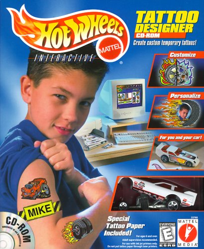 Дизайнер татуировки Hot Wheels