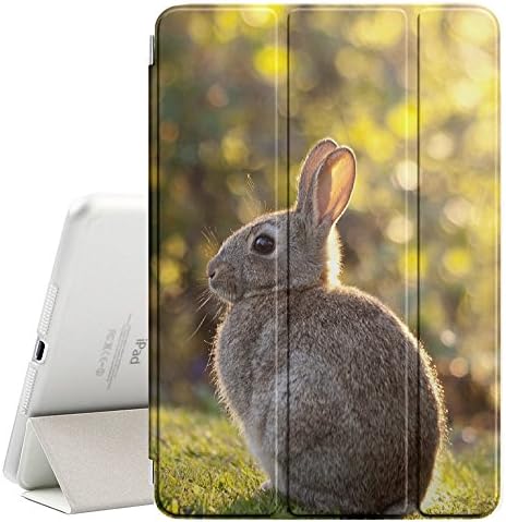 STPlus Baby Rabbit Бъни Animal Smart-Калъф с заден капак + Функцията за автоматичен режим на сън /събуждане + Поставка