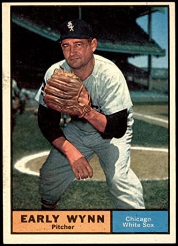 1961 Топпс 455 Еърли Уин Чикаго Уайт Сокс (Бейзболна картичка) EX/Mount Уайт Сокс