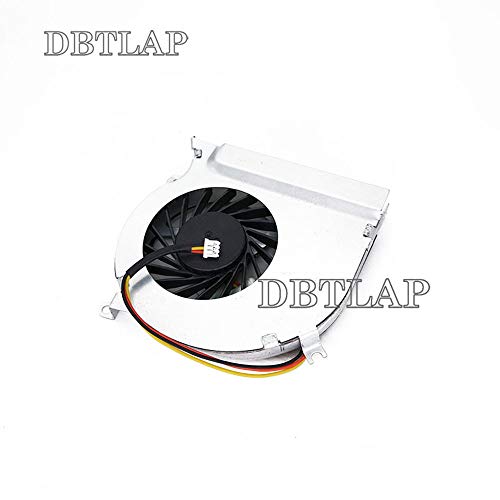 Вентилатор за процесор на лаптоп DBTLAP, който е съвместим за MSI GE70 MS-1756 MS-1757 PAAD06015SL E33-0800401-MC ^ 2