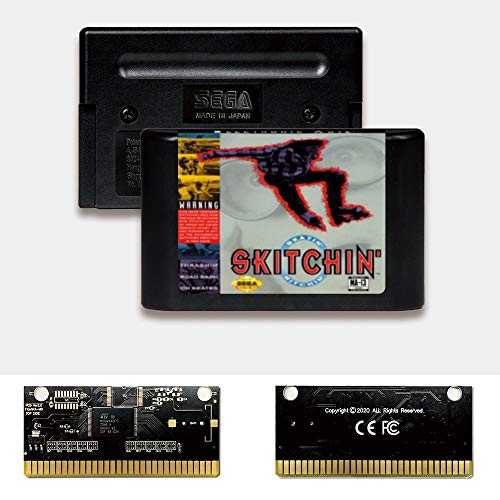 Aditi Skitchin - САЩ, Лейбъл, Flashkit MD, Безэлектродная златна печатна платка за игралната конзола Sega Genesis Megadrive