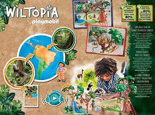 Playmobil Wiltopia - Детска площадка в Тропическа Джунгла