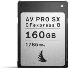 Angelbird AV PRO CFexpress SX - CFexpress Type B - 160 GB карта CFexpress - за 8K RAW - за снимки и видео