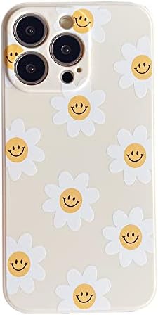 Калъф за телефон Sunflower Smile Сладко Flower за Apple iPhone 14 Pro 6,1 Лъскав Мек Силиконов калъф за iPhone 14Pro