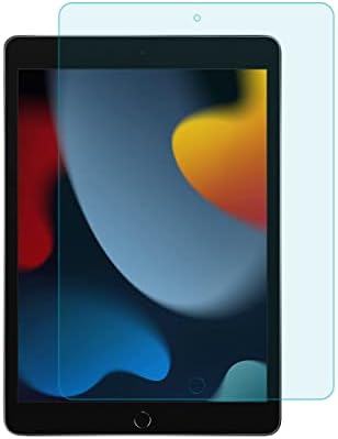 【2 опаковки】 Защитно фолио за екрана, принудителна синя светлина, за iPad 10.2 инча (освободен 2021/2020/2019, 9th /