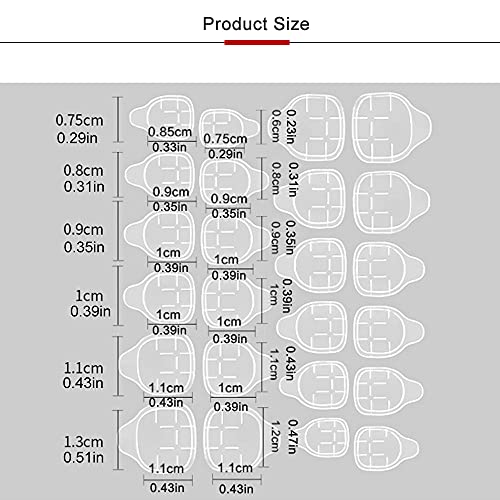 50 листа (1200 броя) Двустранни прозрачни лепкави стикери за нокти, водоустойчиви дишащи желейные режийни нокти, маникюр