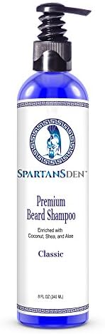 Разпродажба | Шампоан за оформяне на брада, Spartans Den Premium 8 мл | най-Доброто средство за измиване на брадата,