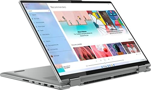 Лаптоп Lenovo Yoga 7i 2-в-1 2022 | 16 2.5 K Touch на платформата на Intel EVO | 12th Core i7-1260P Iris Xe Графика | 16 GB оперативна памет и 2 TB SSD WiFi 6E Thunderbolt 4 С подсветка на пръстови отпечатъци | Win 11 Pro TLG