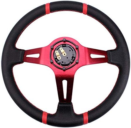 RASTP 13,58 /345 мм Състезателен Волан с Адаптерной табела за Sim-карти Racing Игри Steering Wheel за Logitech G25 G27