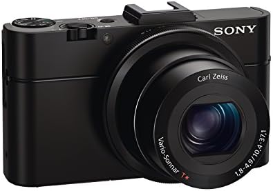 Sony RX100 II 20,2-Мегапикселов Компактен цифров фотоапарат PREMIUM с 1-инчов сензор, LCD телевизор MI (Multi-Interface)
