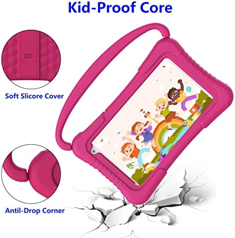 Детски таблет BYANDBY, 7-инчов таблет, Android OS, 11, 2 GB + 32 GB ROM, Екран за защита на очите, Wi-Fi, Bluetooth, Dual camera, Приложение за родителски контрол, модул за Обучение, Игри, Таблет с пр