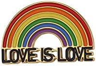 Икони за гей-парада SUMFAN-Аксесоари за Гордост LGBTQ-Жени Love is Love-Емайлирана игла за раница, шапка-Игли с ревери, за да фестивали Pride