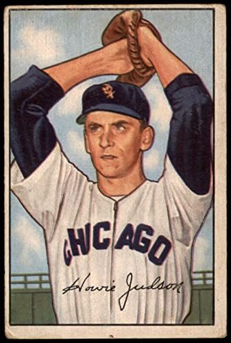 1952 Боуман Обикновена бейзболна картичка 149 Хоуи Джадсона от Чикаго Уайт Сокс Клас Добър
