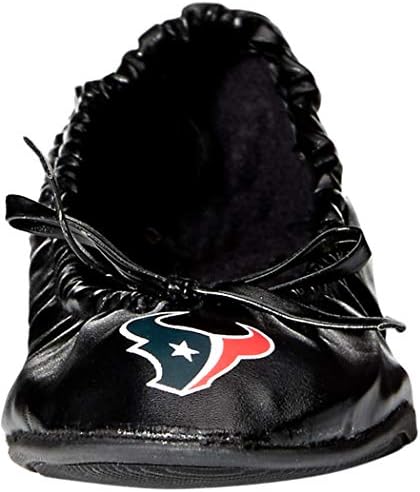 Изключителен Обувки на плоска подметка С Логото на отбора Houston Texans И Малко Клатчем
