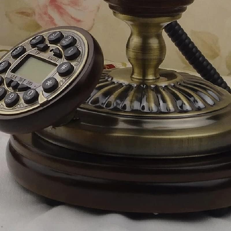 LEPSJGC Ретро Фиксиран Телефонен Набор от Стария Телефон Антикварен Стационарен Телефон за Офиса Дома Хотела