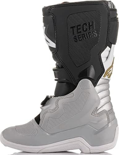 Запитване Унисекс-Обувки за възрастни Tech 7S Черен/Сребрист/ Бял / Златен Sz
