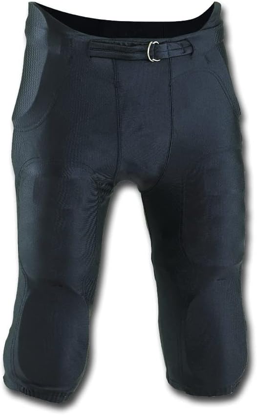 Мъжки футболни панталони Riddell Integrated, Черни, Среден размер