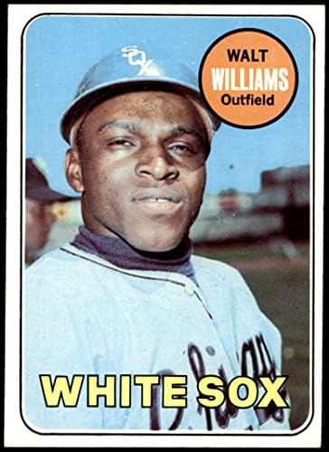 1969 Топпс 309 Уолт Уилямс Чикаго Уайт Сокс (Бейзболна картичка) EX/Mount Уайт Сокс