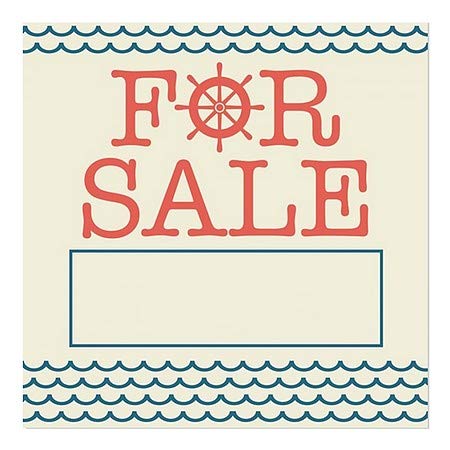 CGSignLab |продава-Перваза на прозореца с морски вълни | 24 x24