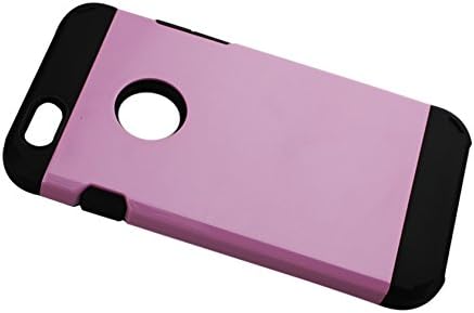 В двуслоен калъф Reiko от TPU / PC за iPhone 6 4.7 ИНЧА, iPhone 6S 4,7 инча - на Дребно опаковка - Розов