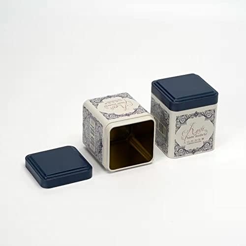 кутии за чай с затегнати да използвате единични капаци за хлабав чай - Малки Кухненски буркани за съхранение на чай,
