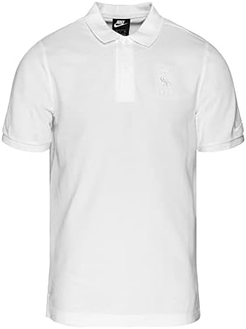 Мъжка риза с къси ръкави на Найки Liverpool (бяла, 2XL)