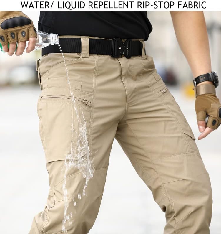 NAVEKULL/ Мъжки Туристически Тактически Панталон Rip-Stop, Военни Бойни Панталони-Карго, Леки Армейските Работни Улични