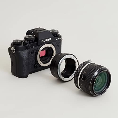 Адаптер за закрепване на обектива Urth: Съвместим с обектив Nikon F и корпуса на фотоапарата Fujifilm X
