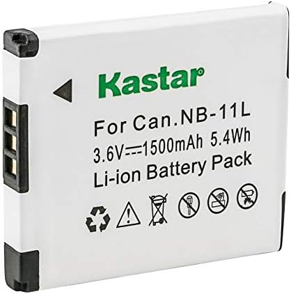 Стенно зарядно устройство Kastar AC Съвместим с камери Canon ELPH 170 is, ELPH 180, ELPH 190 is, ELPH 320 HS, ELPH 340