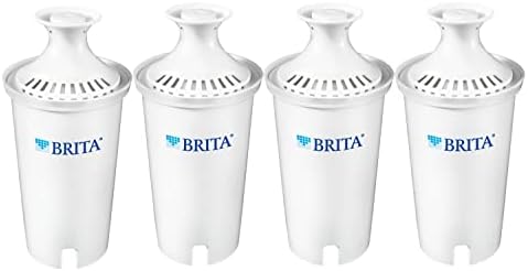 Филтър за вода Brita Stream, Заменяеми Филтър за вода Stream Pitcher, Не съдържа BPA, 3 Референтна рамка, Сив и Стандартен