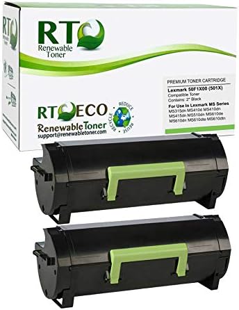Подмяна на касетата с тонер за принтер, съвместим с възобновяем тон, с най-висока доходност на тонера за принтер на Lexmark