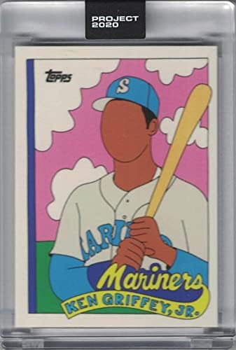 Търговската картичка е художник Кен Griffey Jr Seattle Mariners 2020 Topps Project 201 - Бейзболни картички с Надпис