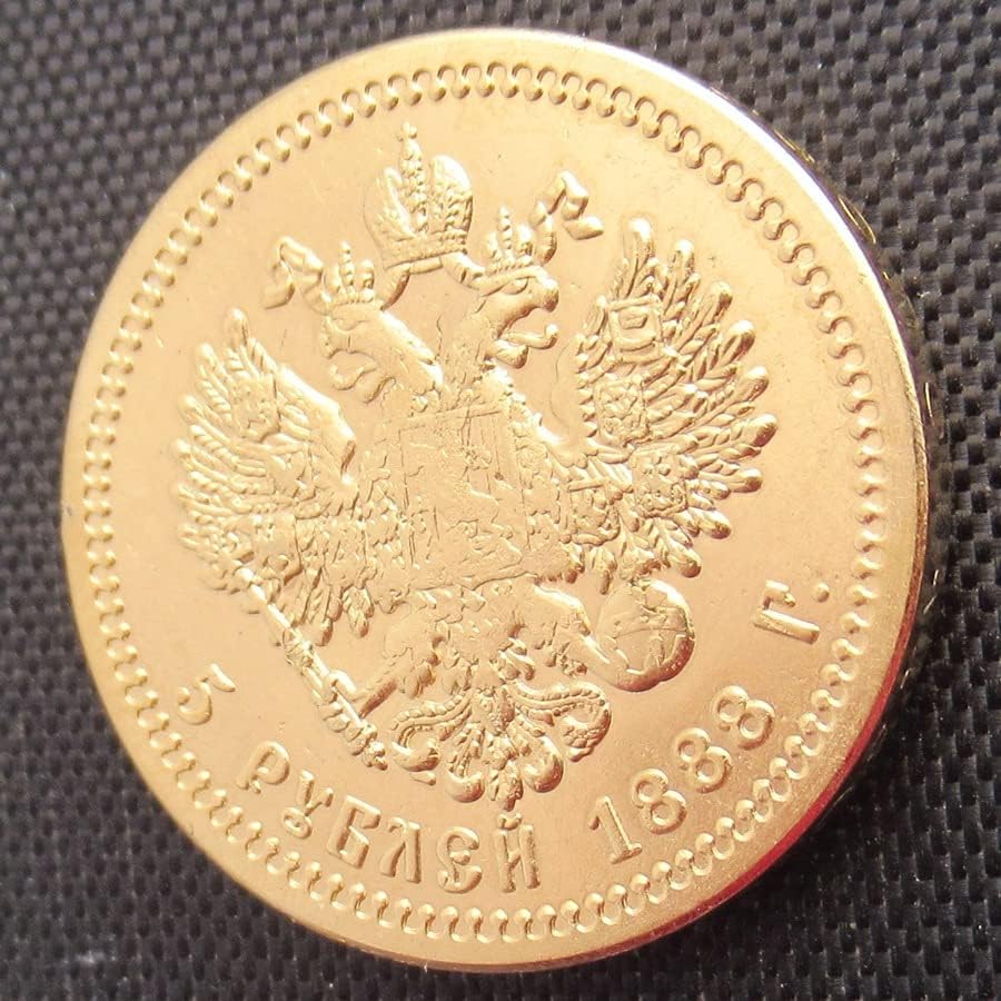 Руски 5 рубли (1886-1894) 9 модели на Допълнителни Чуждестранни Копия Златни възпоменателни монети